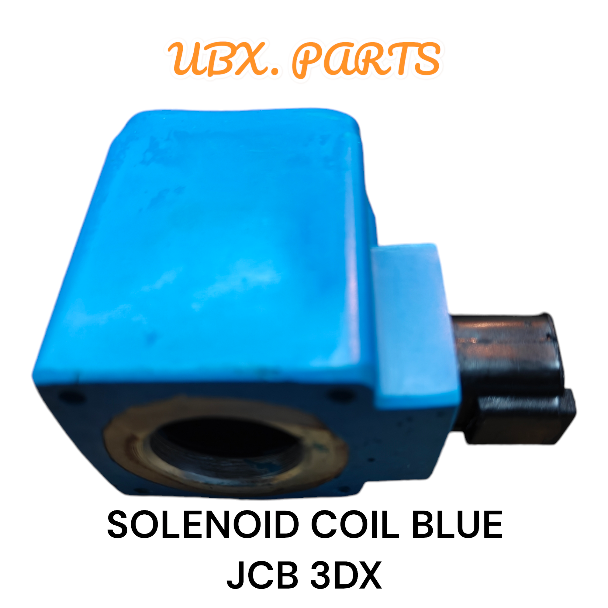 Solenoid Coil Blue — JCB 3DX