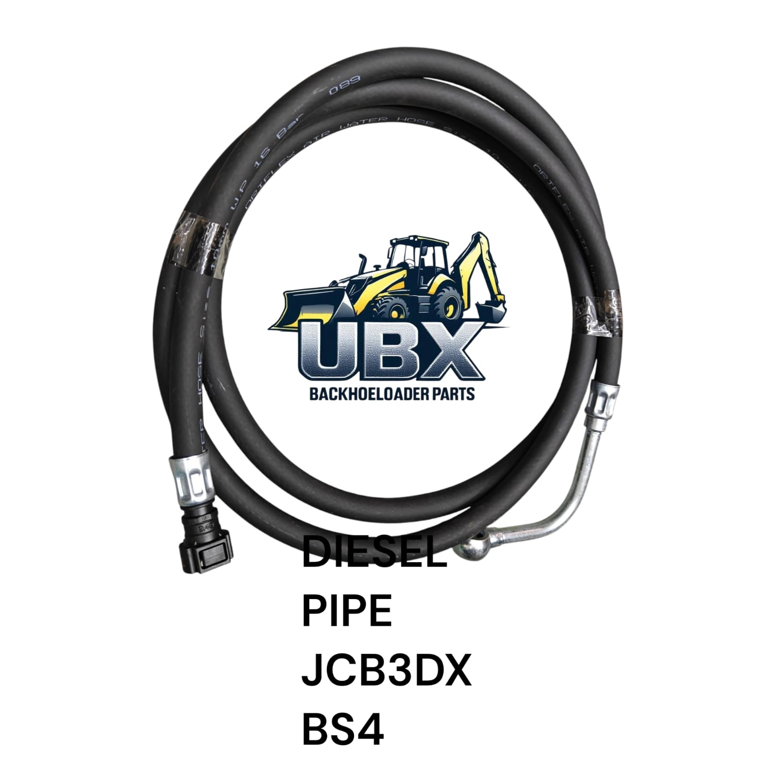 Diesel Pipe — JCB 3DX BS4