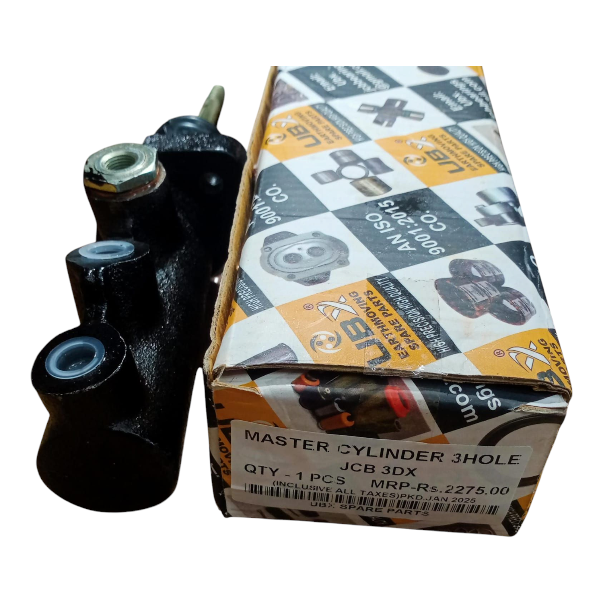 Master Cylinder 3 Hole — JCB 3DX