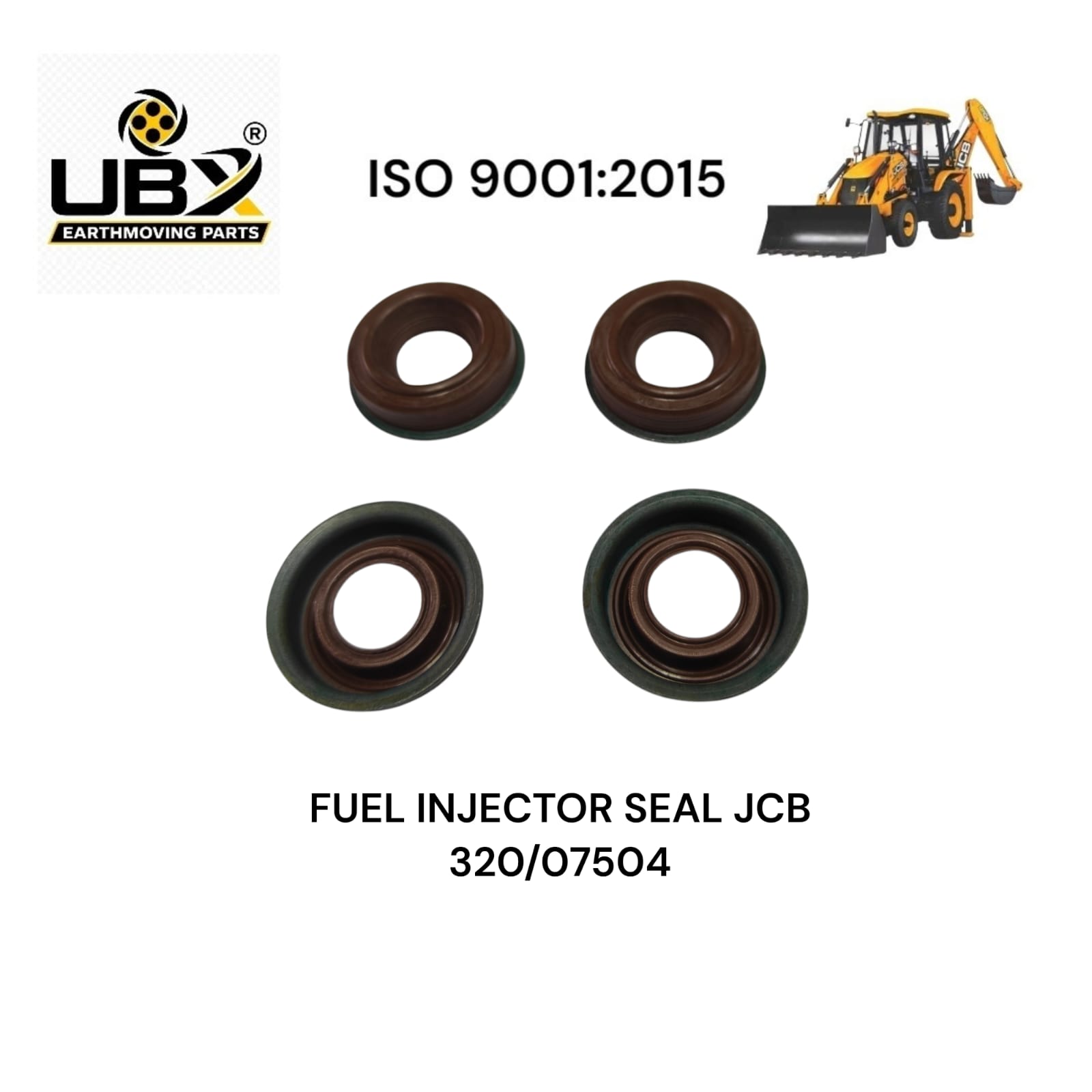 Fuel Injector Seal 320/07504 — JCB