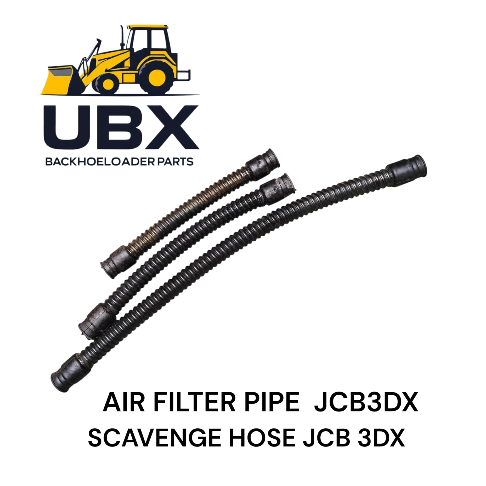 Air Filter Pipe / Scavenge Hose — JCB 3DX